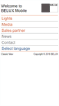 Mobile Screenshot of belux.com
