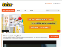 Tablet Screenshot of belux.pl